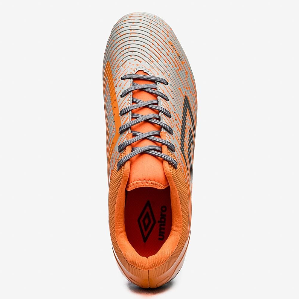 Chuteira Campo Umbro Gravity Laranja 4