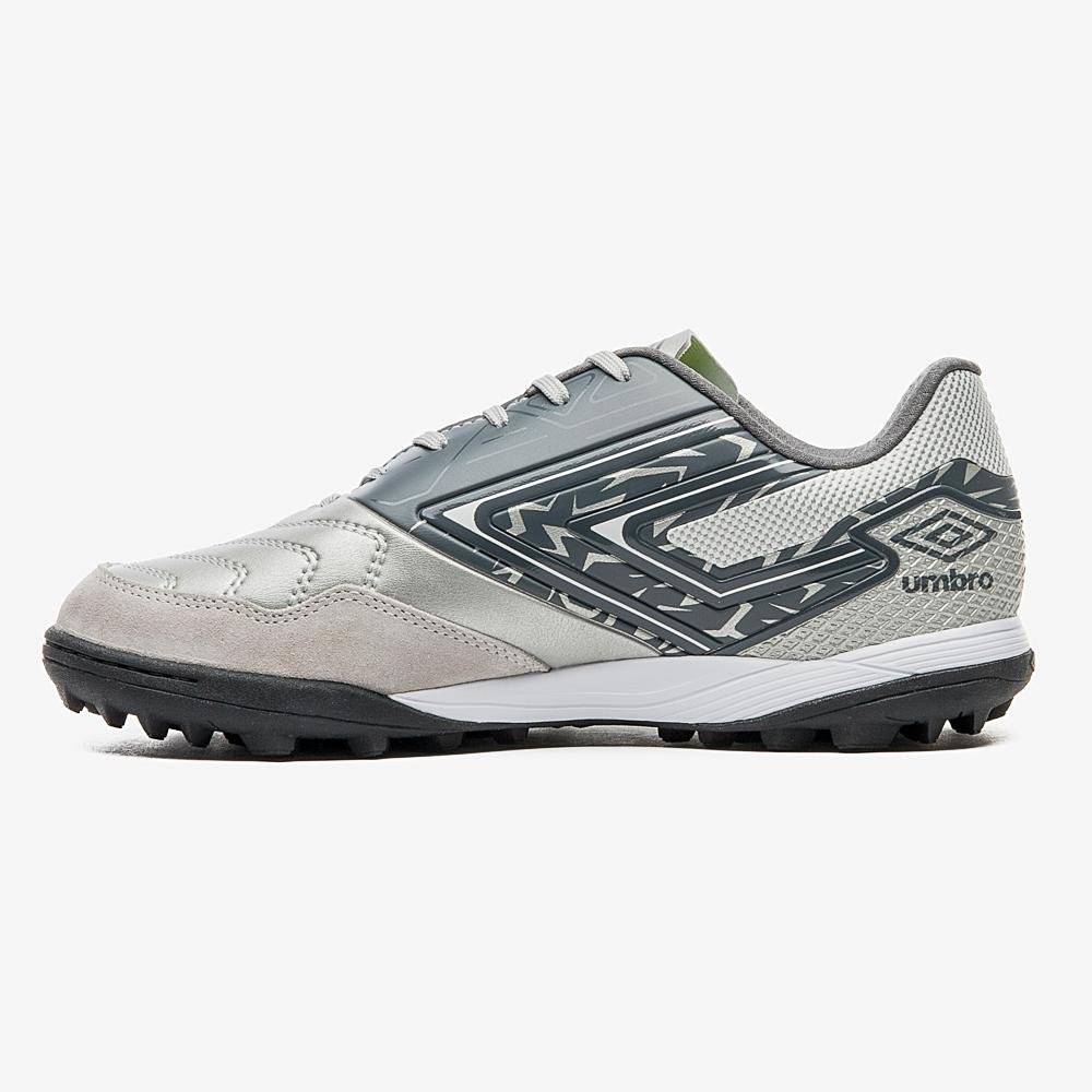 Chuteira Society Umbro Pro 5 Bump Club Prata 2