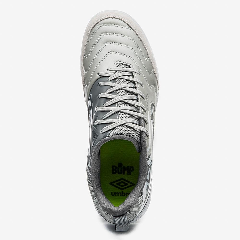 Chuteira Futsal Umbro Pro 5 Bump Prata 4