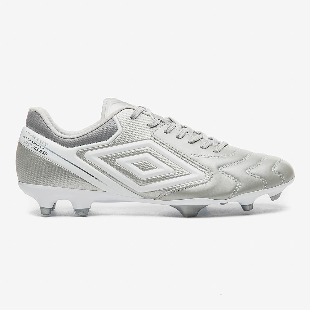 Chuteira Campo Umbro Adamant Master Class Premier Prata 1
