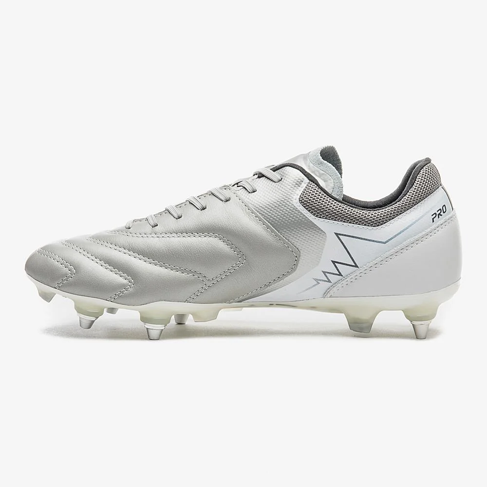 Chuteira Campo Umbro Adamant Master Class Pro Sg Prata 2