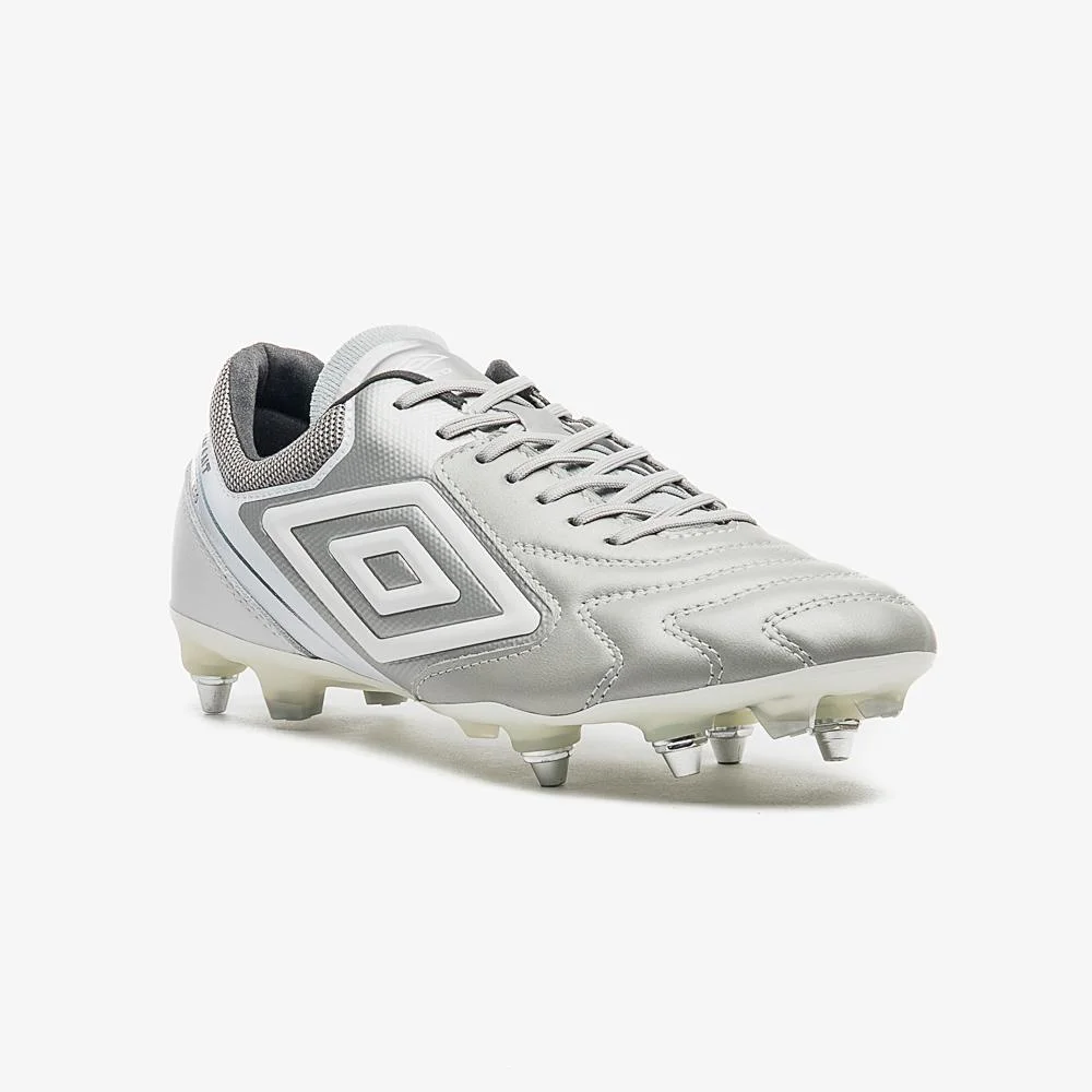 Chuteira Campo Umbro Adamant Master Class Pro Sg Prata 3