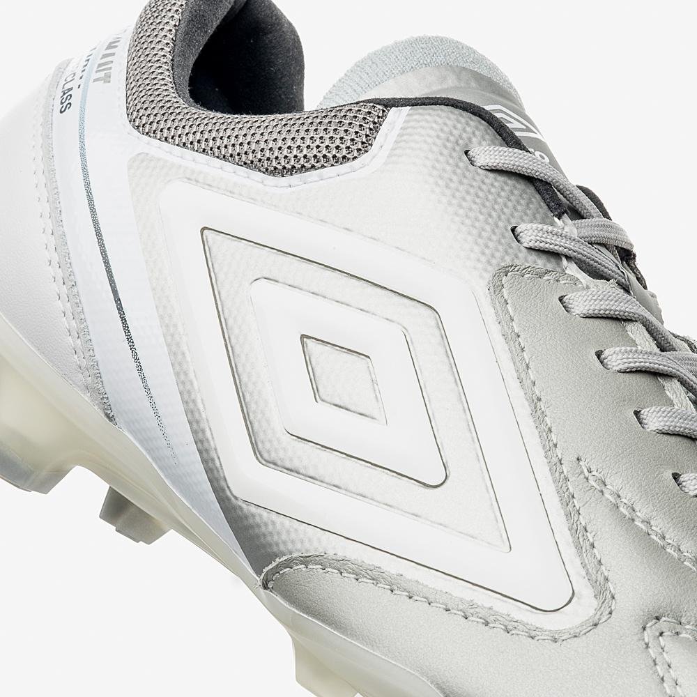 Chuteira Campo Umbro Adamant Master Class Pro Sg Prata 7