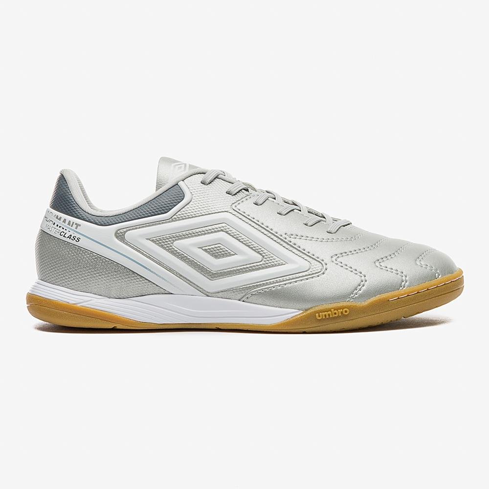 Chuteira Futsal Umbro Adamant Master Class Club Prata 1
