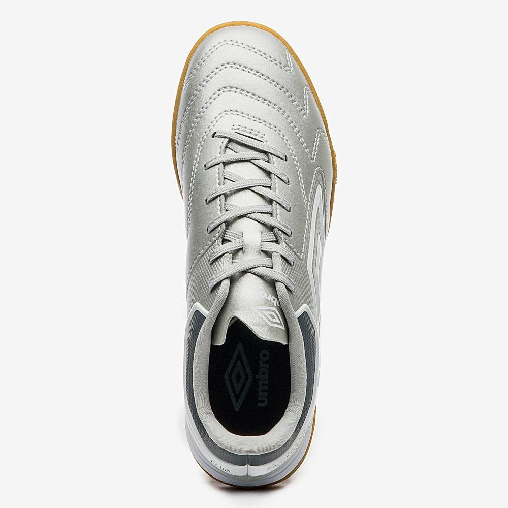 Chuteira Futsal Umbro Adamant Master Class Club Prata 4