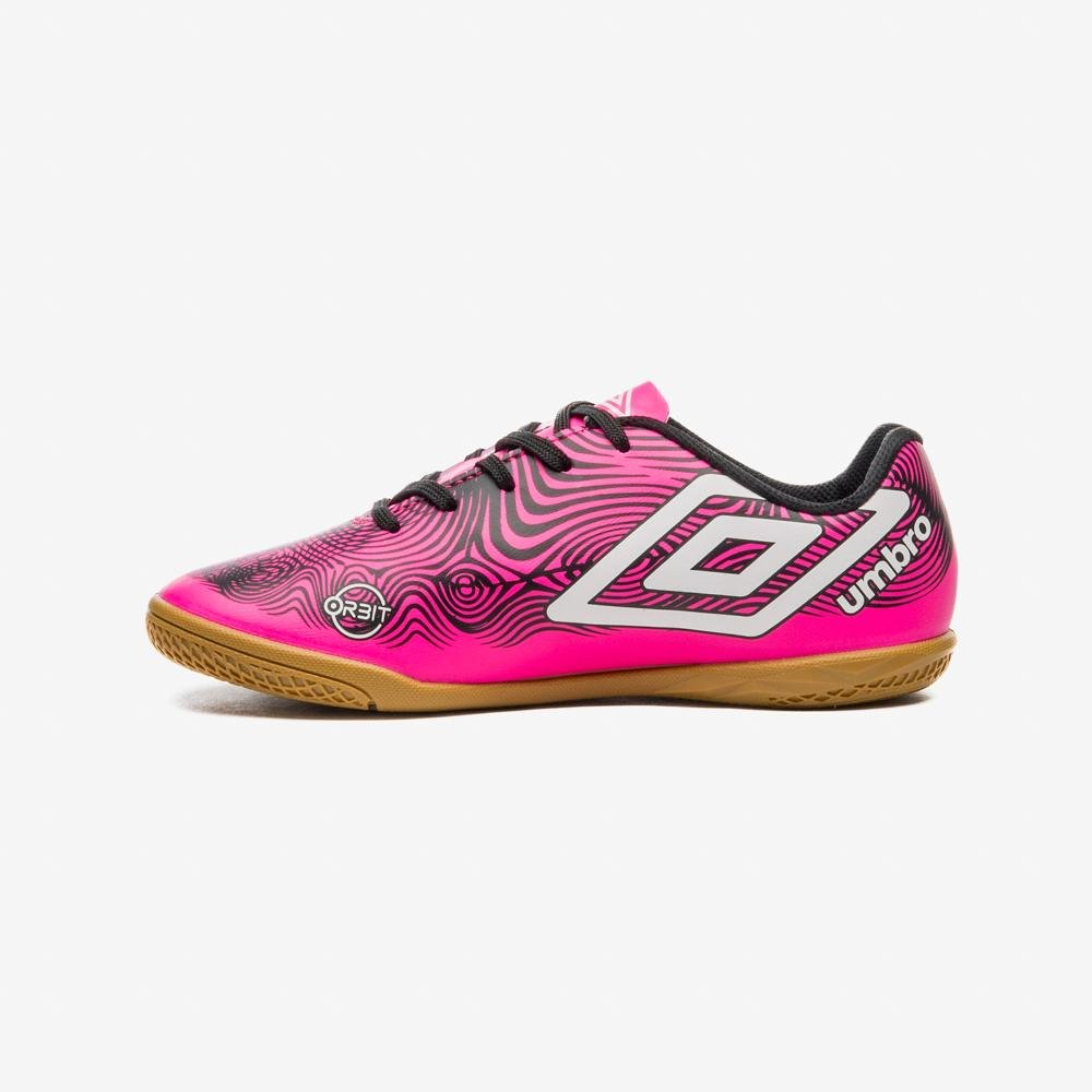Chuteira Futsal Umbro Orbit Jr Rosa 2