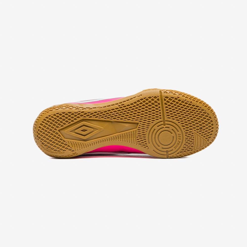 Chuteira Futsal Umbro Orbit Jr Rosa 5