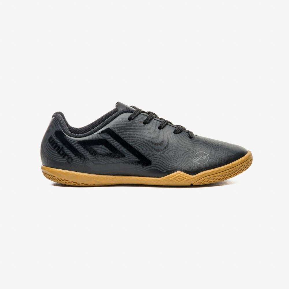 Chuteira Futsal Umbro Orbit Jr Preto 1