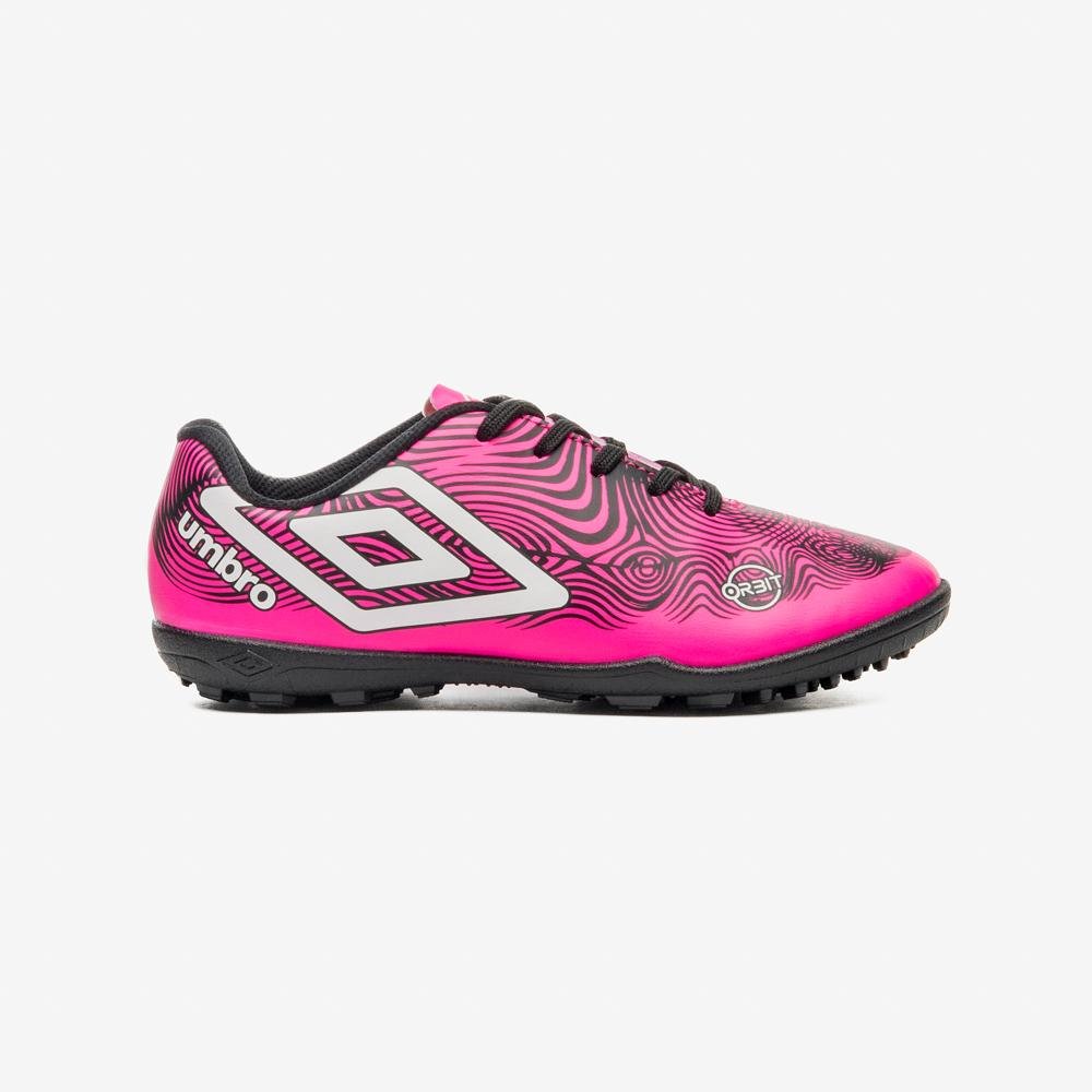 Chuteira Society Umbro Orbit Jr Rosa 1