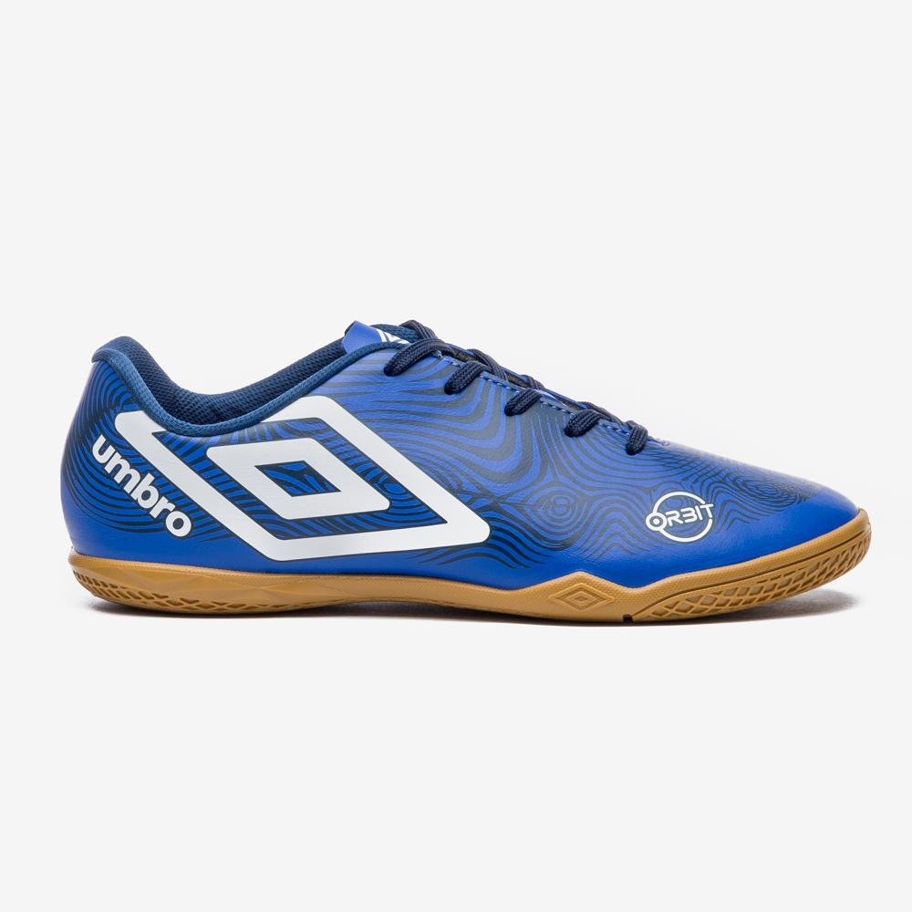 CHUTEIRA FUTSAL UMBRO ADAMANT LEAGUE Azul/Amarelo