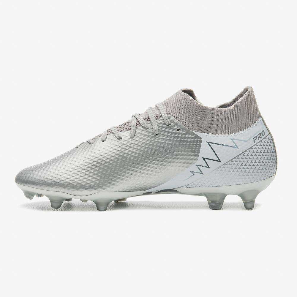 Chuteira Campo Umbro Adamant Top Speed Pro Prata 2