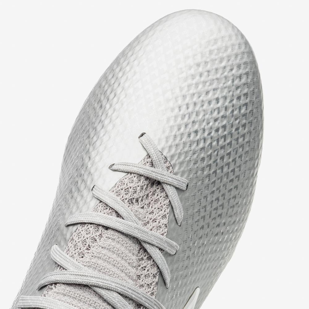 Chuteira Campo Umbro Adamant Top Speed Pro Prata 9