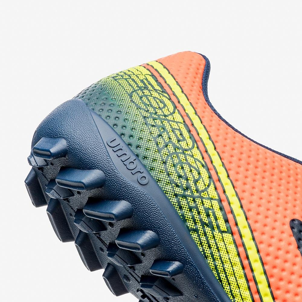 Chuteira Society Umbro Force Laranja 7