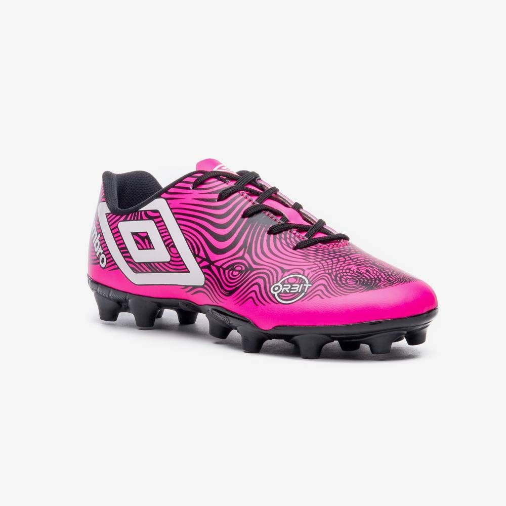 Chuteira Campo Umbro Orbit Rosa 3