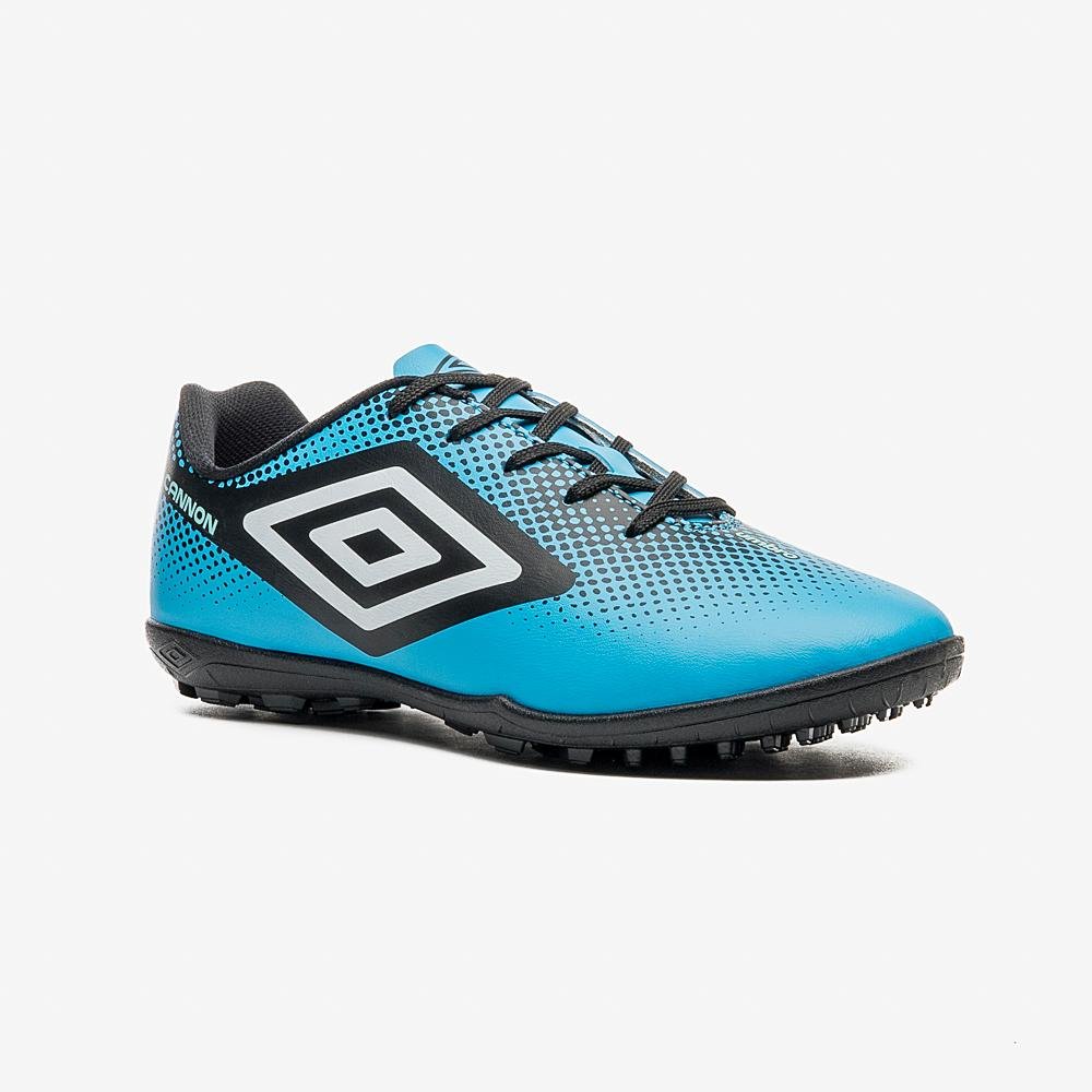 Chuteira Society Umbro Cannon Azul 3