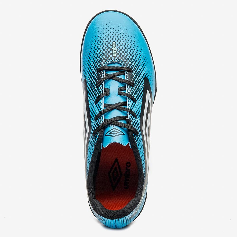 Chuteira Society Umbro Cannon Azul 4