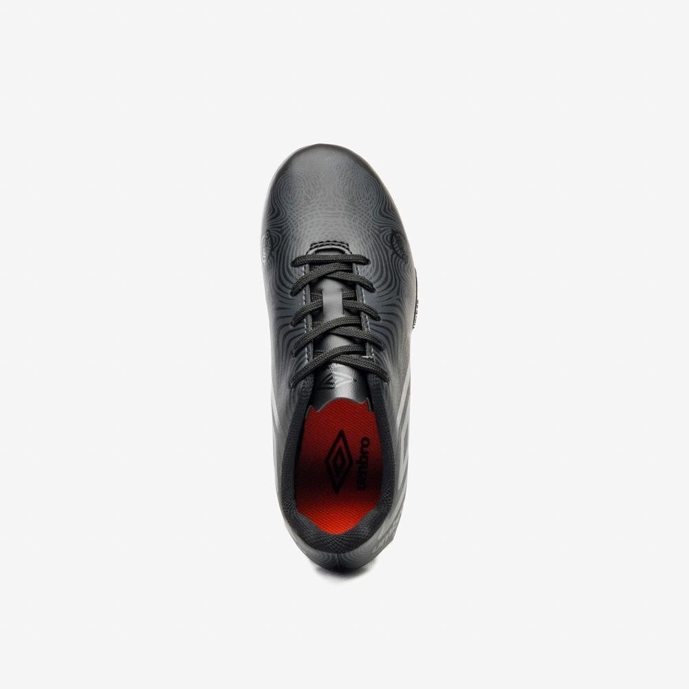 Chuteira Campo Umbro Orbit Jr Preto 4