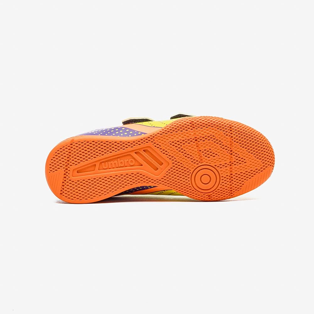 Chuteira Futsal Umbro Flip Kids Amarelo 5