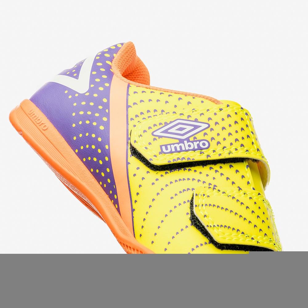 Chuteira Futsal Umbro Flip Kids Amarelo 7