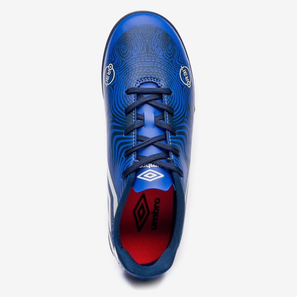Chuteira Society Umbro Orbit Azul 4