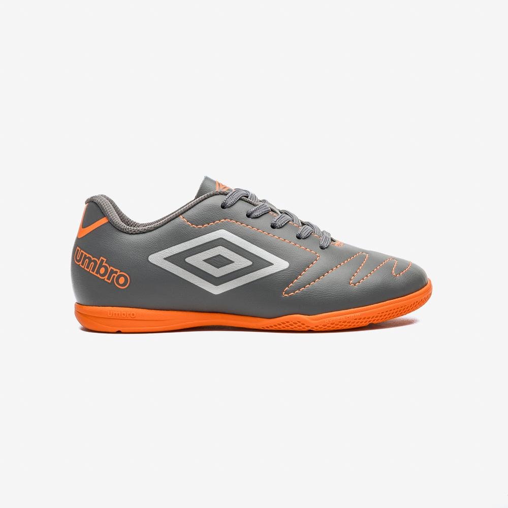 Chuteira Futsal Umbro Class 2.2 Jr Cinza 1