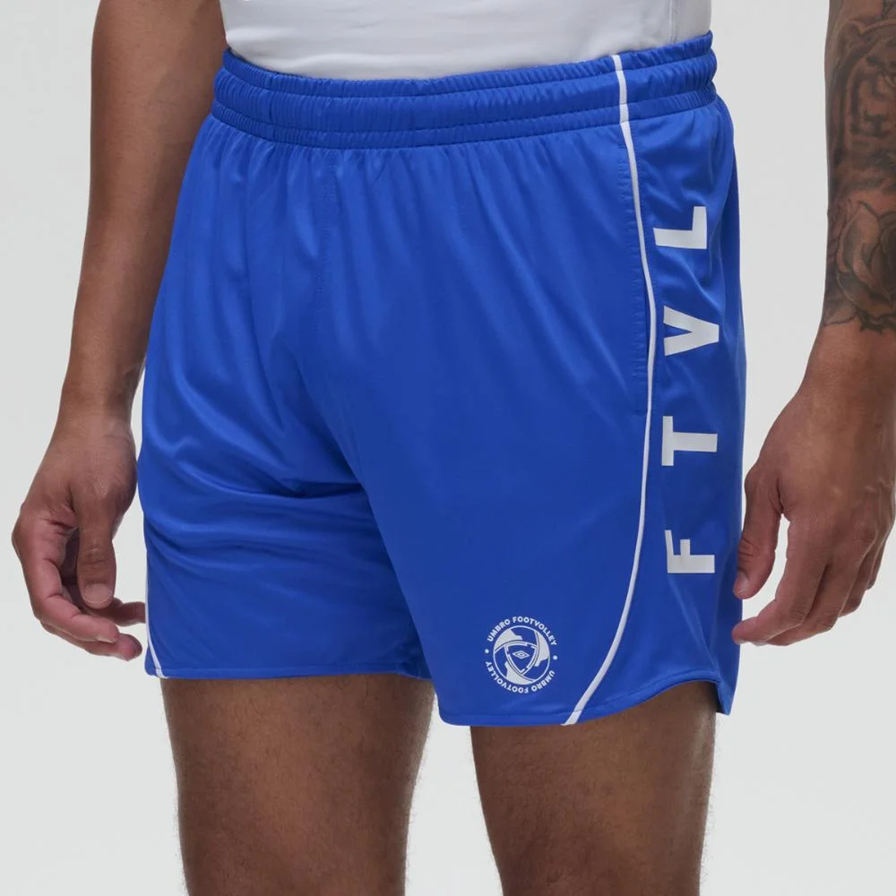 Bermuda Masculina Umbro Ftvl Flame Azul 2
