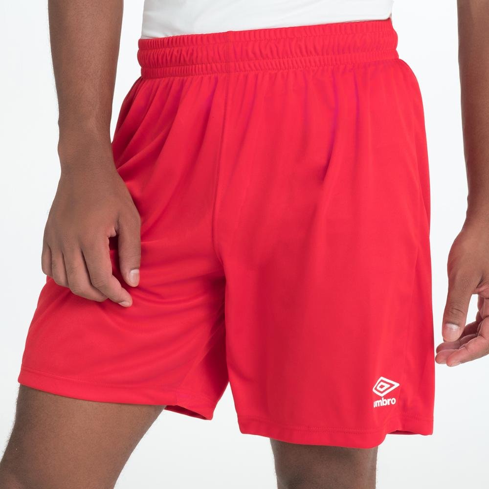 Calção Masculino Umbro Legacy Vermelho 3