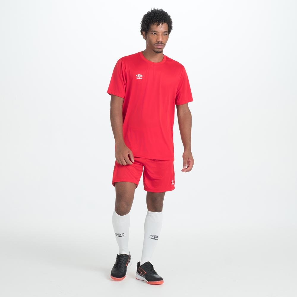 Calção Masculino Umbro Legacy Vermelho 6