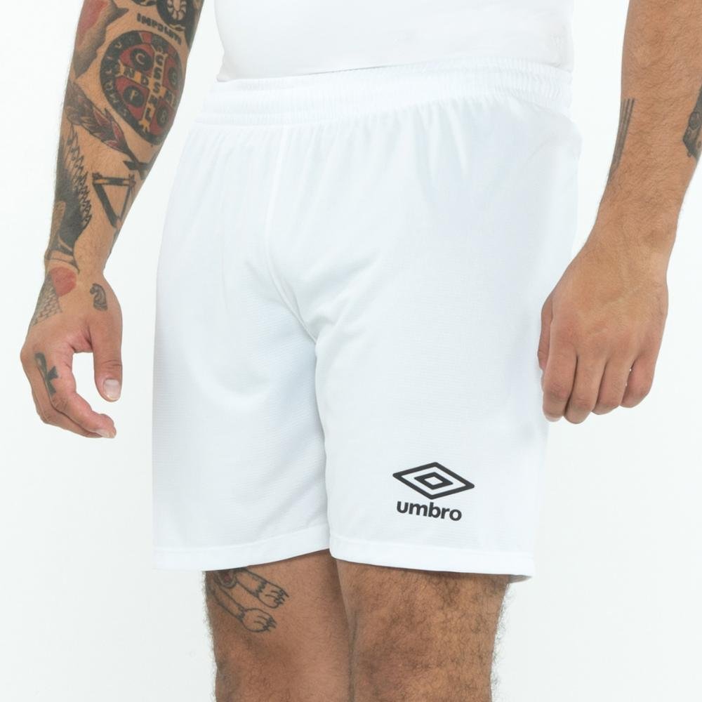 Calção Masculino Umbro Striker Premium Branco 2