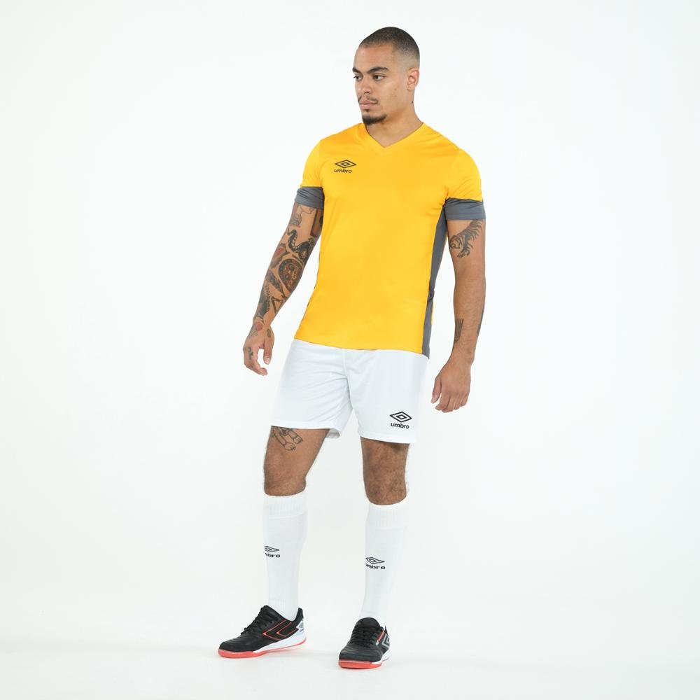 Calção Masculino Umbro Striker Premium Branco 6