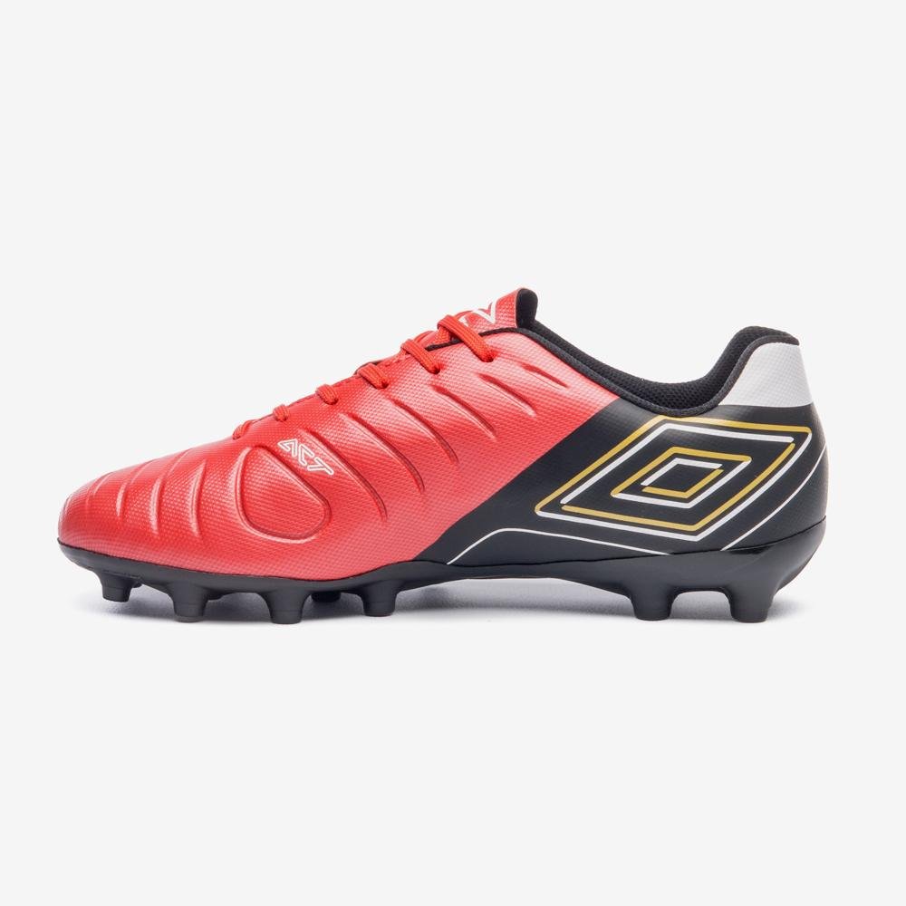 Chuteira Campo Umbro Fifty Vi League Vermelho 2