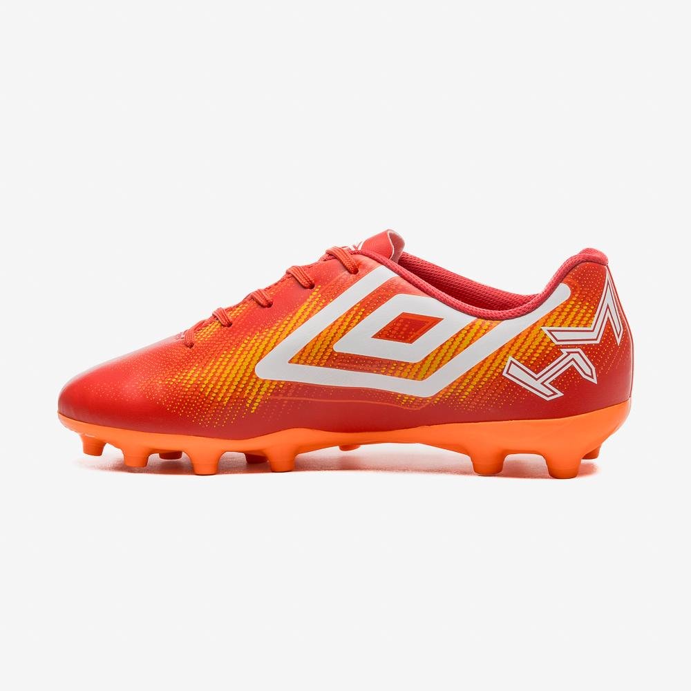 Chuteira Campo Umbro Heatmap Vermelho 2