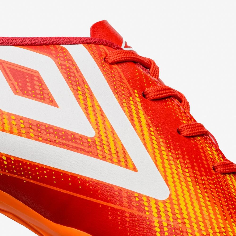 Chuteira Campo Umbro Heatmap Vermelho 7