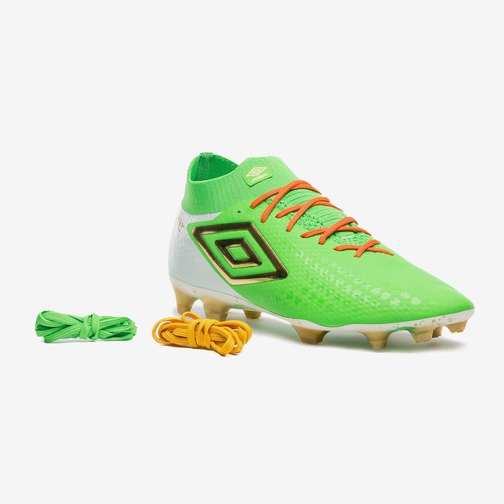 Chuteira Campo Umbro Adamant Top Speed Pro Stp Verde 10