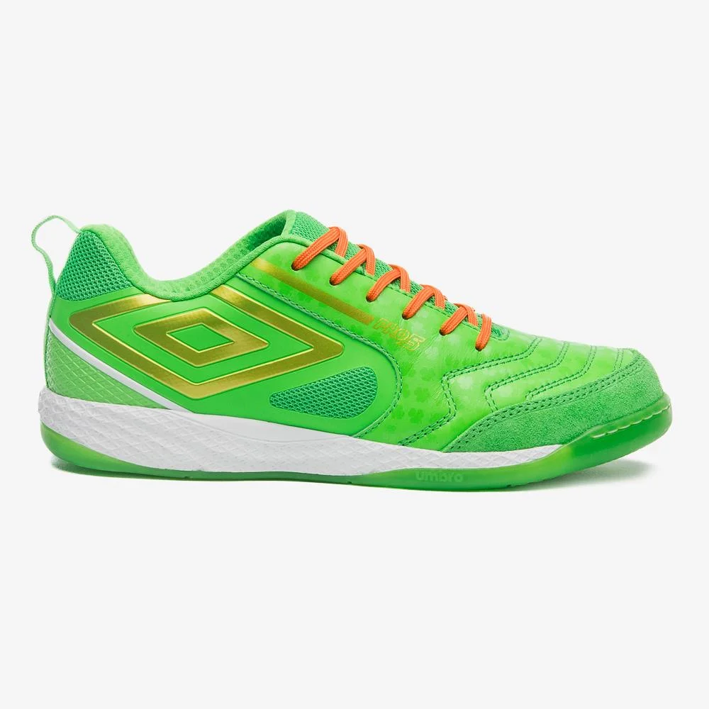 Chuteira Futsal Umbro Pro 5 Bump Stp Verde 2
