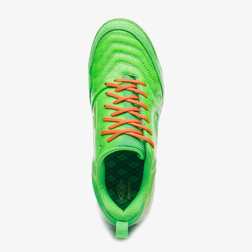 Chuteira Futsal Umbro Pro 5 Bump Stp Verde 4