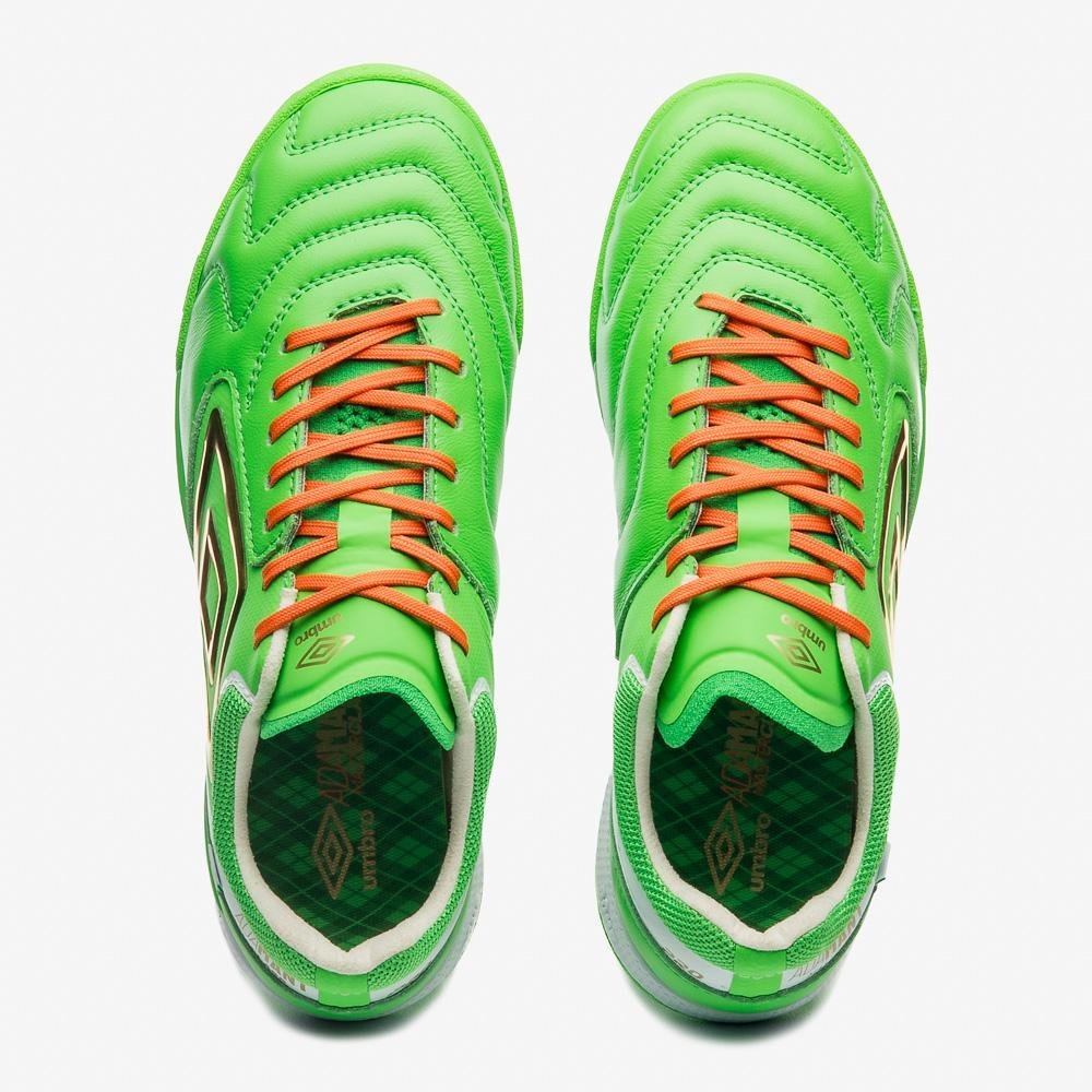 Chuteira Society Umbro Ada Master Class Pro Bump Stp Verde 4