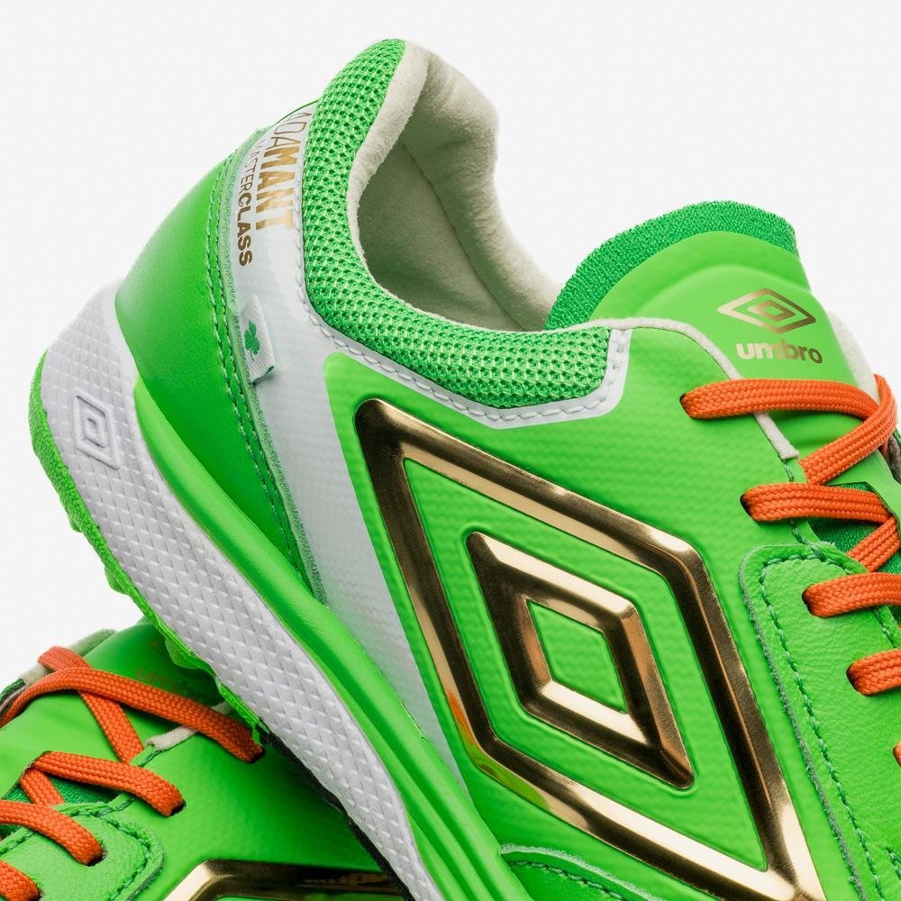 Chuteira Society Umbro Ada Master Class Pro Bump Stp Verde 8
