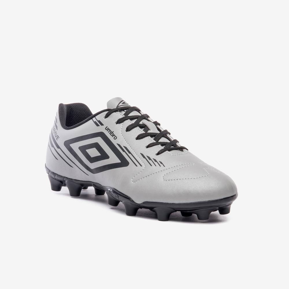 Chuteira Campo Umbro Brave Prata 3