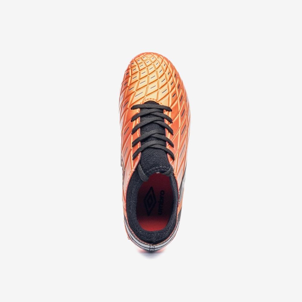 Chuteira Campo Umbro Domain Jr Laranja 4