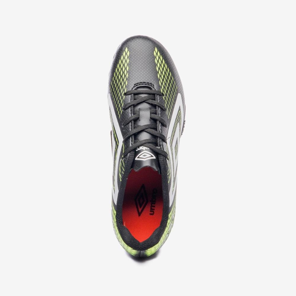 Chuteira Campo Umbro Fast II Jr Preto 4