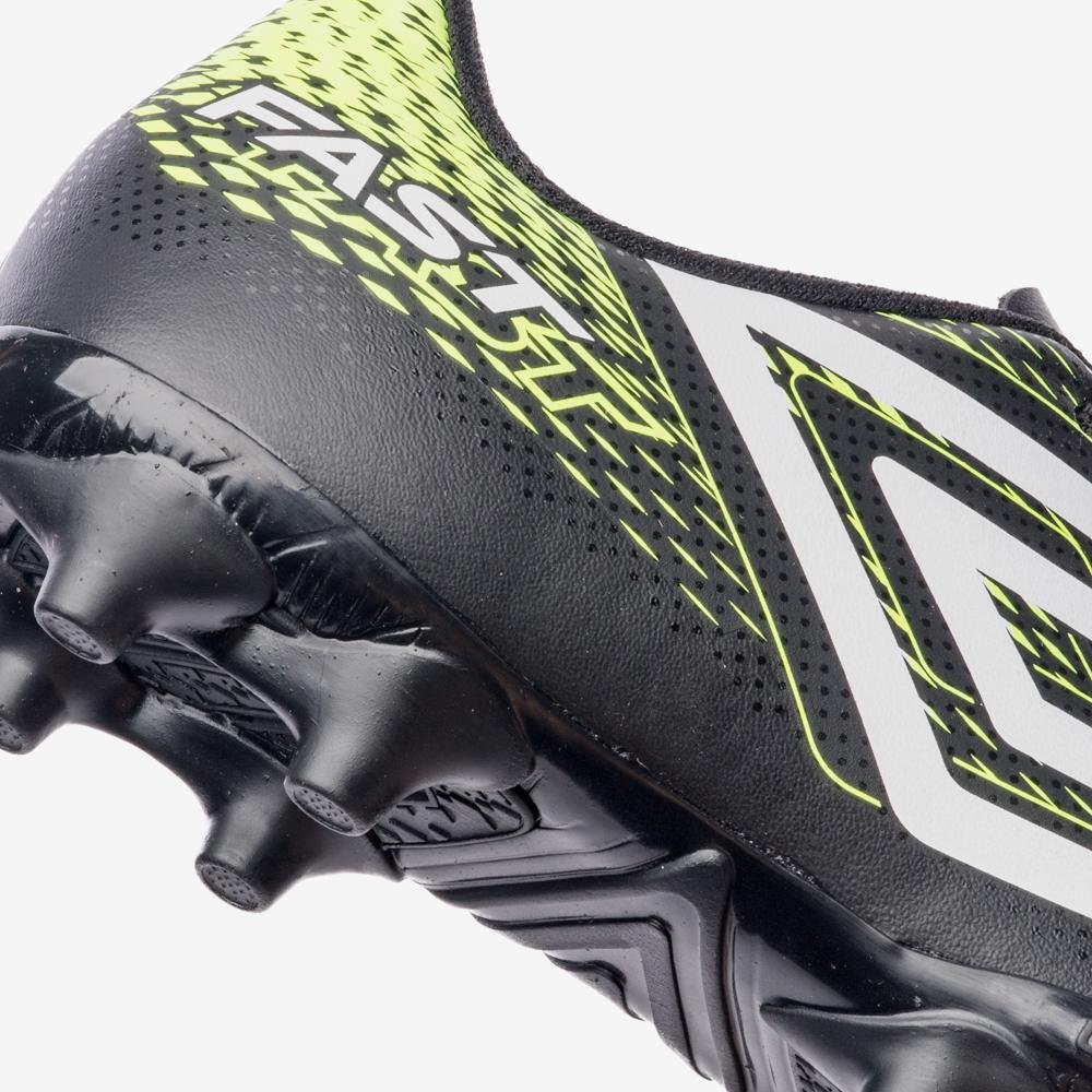 Chuteira Campo Umbro Fast II Jr Preto 7