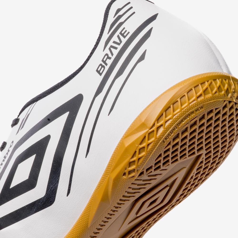 Chuteira Futsal Umbro Brave Branco 8