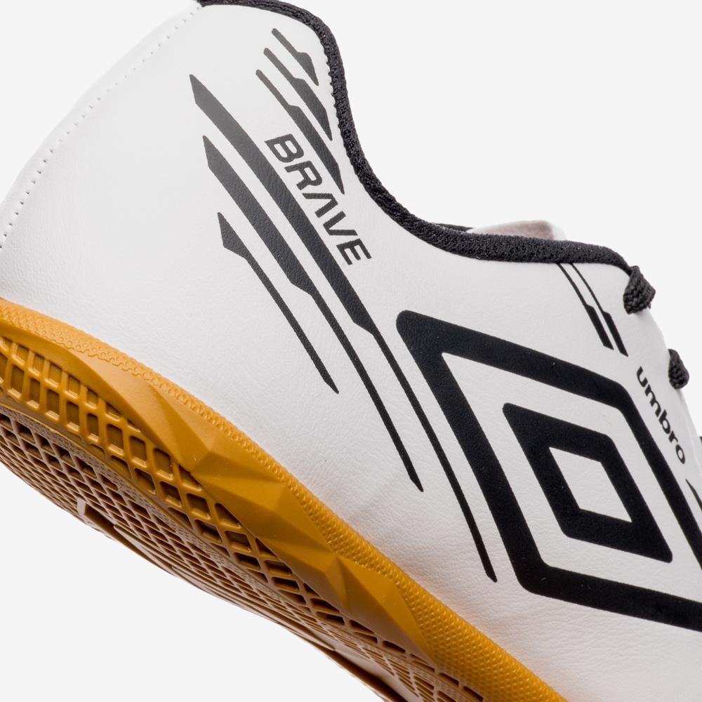 Chuteira Futsal Umbro Brave Jr Branco 7