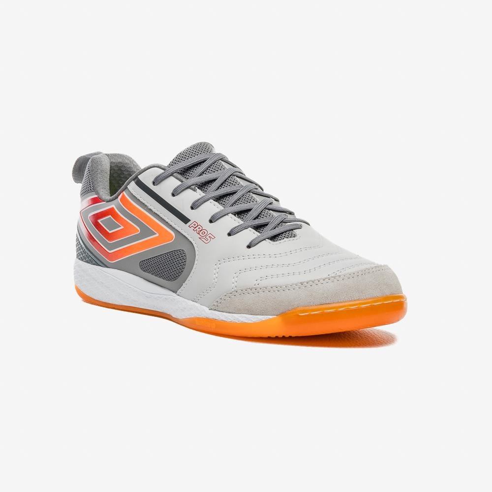 Chuteira Futsal Umbro Pro 5 Bump Cinza 3
