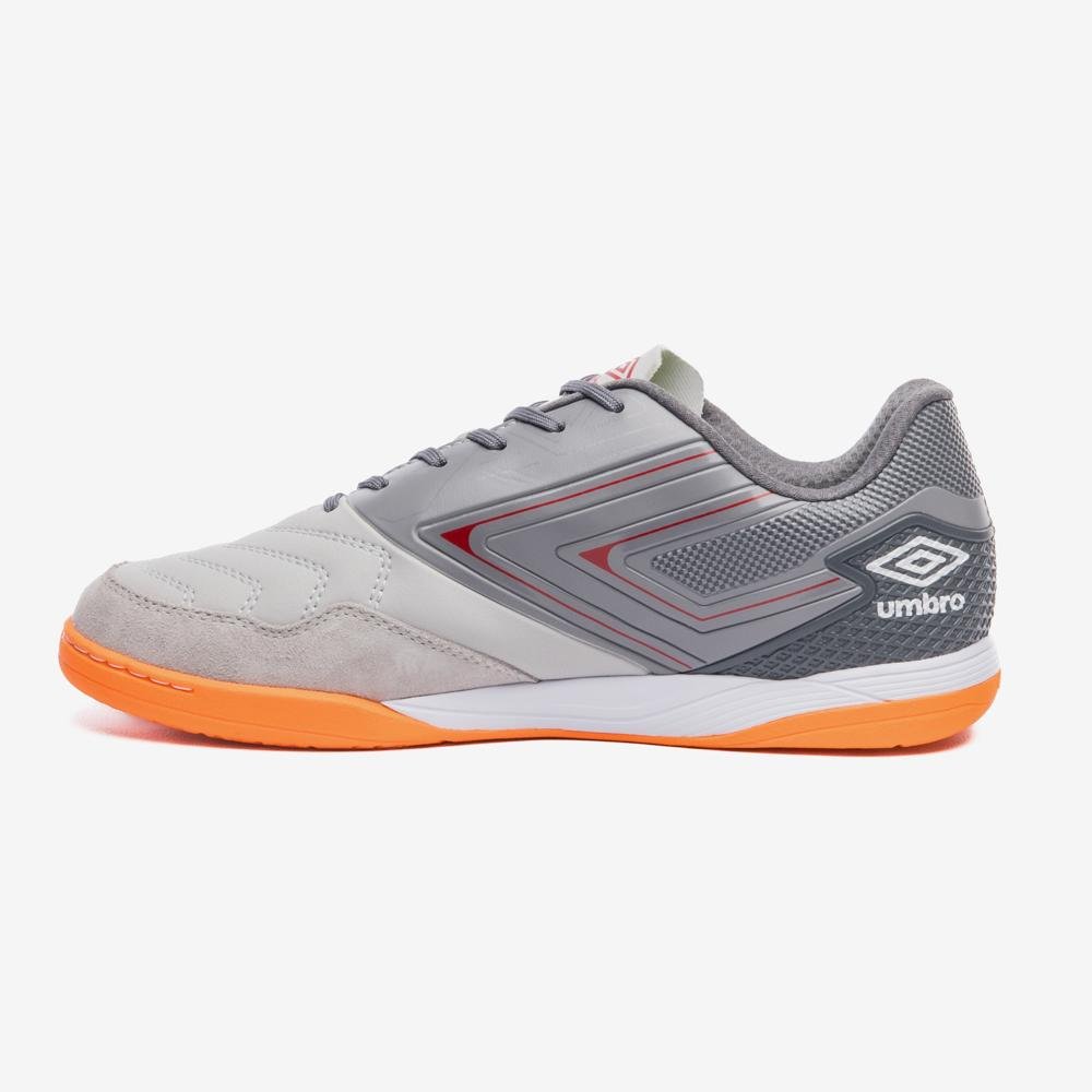 Chuteira Futsal Umbro Pro 5 Bump Club Cinza 2