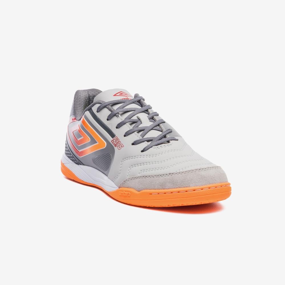 Chuteira Futsal Umbro Pro 5 Bump Club Cinza 3