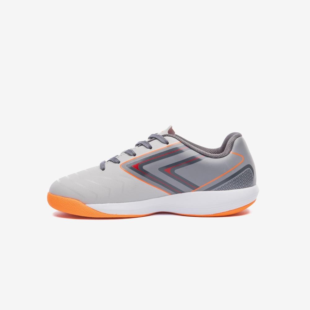 Chuteira Futsal Umbro Pro 5 Jr Cinza 2