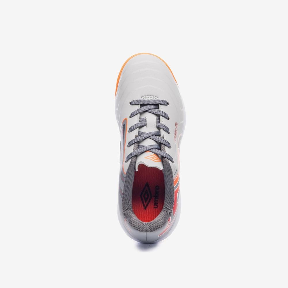 Chuteira Futsal Umbro Pro 5 Jr Cinza 4