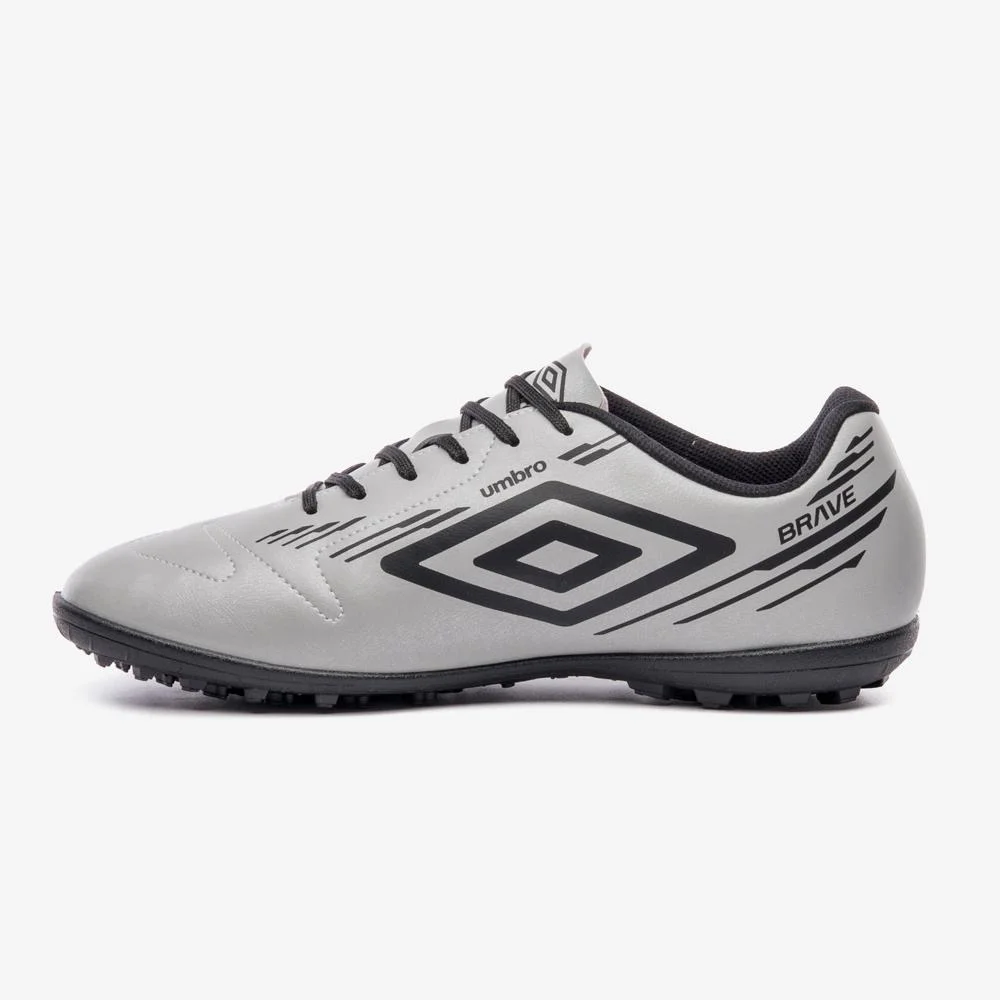 Chuteira Society Umbro Brave Cinza 2